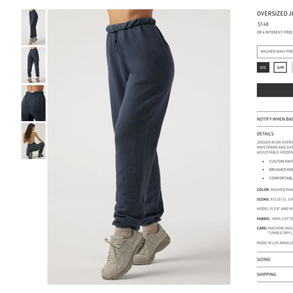 Joah Brown Oversized Jogger
